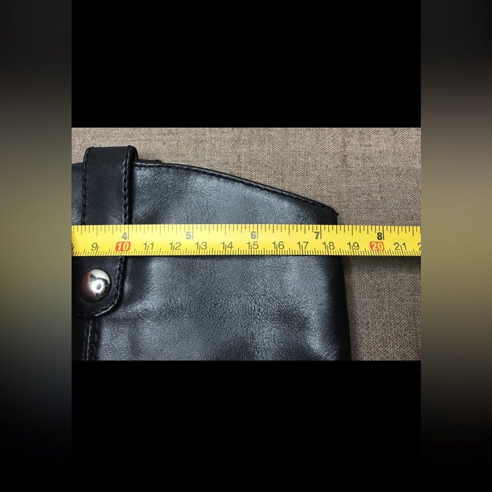 INC International Concepts Fawne Women's Riding Boots Black Leather Size 8.5M - Picture 13 of 16